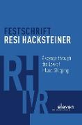 Festschrift Resi Hacksteiner