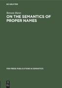 On the Semantics of Proper Names