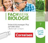Fachwerk Biologie, Sachsen, 7. Schuljahr, Unterrichtsmanager Plus auf USB-Stick, Inkl. E-Book als Zugabe und Begleitmaterialien