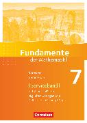 Fundamente der Mathematik, Sachsen, 7. Schuljahr, Serviceband, Mit Arbeitsblättern, täglichen Übungen und Selbsteinschätzungsbögen