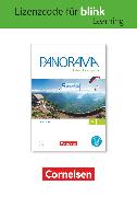 Panorama, Deutsch als Fremdsprache, A1: Gesamtband, Kursbuch als E-Book mit Audios und Videos, Gedruckter Lizenzcode für BlinkLearning (14 Monate für Lernende)