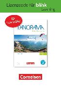 Panorama, Deutsch als Fremdsprache, A1: Gesamtband, Kursbuch als E-Book mit Audios und Videos, Gedruckter Lizenzcode für BlinkLearning (24 Monate für Lehrkräfte)