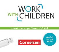 Work with Children, Englisch für Kinderpflege und Sozialassistenz, A2/B1, Unterrichtsmanager Plus auf USB-Stick, Inkl. E-Book als Zugabe und Begleitmaterialien