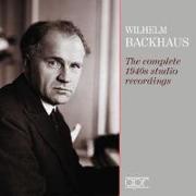 Wilhelm Backhaus-The complete 1940s Studio Rec
