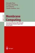 Membrane Computing