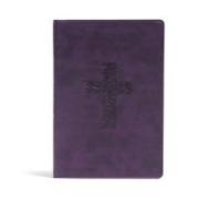 KJV Rainbow Study Bible, Purple Leathertouch