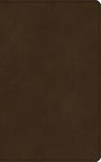 KJV Ultrathin Bible, Brown Leathertouch, Indexed