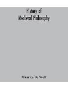 History of medieval philosophy