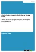 Musical Cryptography. Empirical Analysis of Algorithms