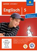 Alfons Lernwelt Lernsoftware Englisch 5. DVD-ROM für Windows 7, Vista, XP