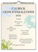 C.H. Beck Gedichtekalender