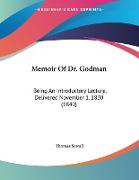 Memoir Of Dr. Godman