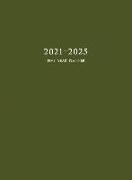 2021-2025 Five Year Planner: 60-Month Schedule Organizer 8.5 x 11 with Army Green Cover (Hardcover)