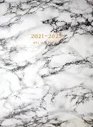 2021-2025 Five Year Planner: 60-Month Schedule Organizer 8.5 x 11 with Marble Cover (Volume 5 Hardcover)