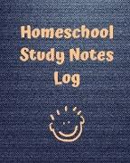 Homeschool Study Notes Log