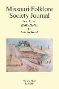 Missouri Folklore Society Journal Special Issue: Hell's Holler: A Novel Based on the Folklore of the Missouri Chariton Hill Country