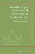 General Principles for Business and Human Rights in International Law