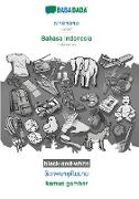 BABADADA black-and-white, Laotian (in lao script) - Bahasa Indonesia, visual dictionary (in lao script) - kamus gambar