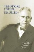 Theodore Dreiser Recalled