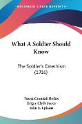 What A Soldier Should Know