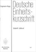 Deutsche Einheitskurzschrift / Eilschrift