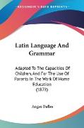 Latin Language And Grammar