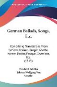 German Ballads, Songs, Etc