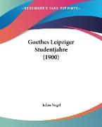 Goethes Leipziger Studentjahre (1900)