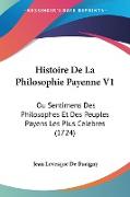 Histoire De La Philosophie Payenne V1