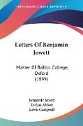Letters Of Benjamin Jowett