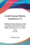 Caroli Linnaei Hortus Upsaliensis V1