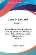 Cases In Law And Equity