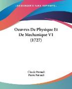 Oeuvres De Physique Et De Mechanique V1 (1727)