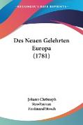 Des Neuen Gelehrten Europa (1781)