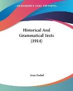 Historical And Grammatical Texts (1914)