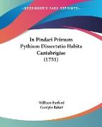 In Pindari Primum Pythium Dissertatio Habita Cantabrigiae (1751)