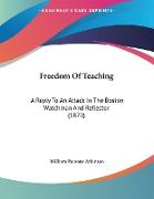 Freedom Of Teaching