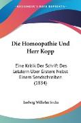 Die Homoopathie Und Herr Kopp