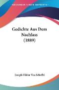 Gedichte Aus Dem Nachlass (1889)