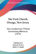 The First Church, Orange, New Jersey