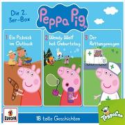 Peppa Pig Hörspiele 02 / 3er Box (Folgen 4, 5, 6)