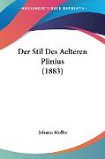 Der Stil Des Aelteren Plinius (1883)