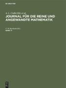 Journal für die reine und angewandte Mathematik. Band 71