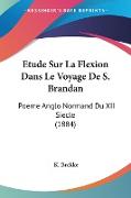 Etude Sur La Flexion Dans Le Voyage De S. Brandan