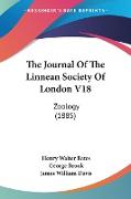 The Journal Of The Linnean Society Of London V18