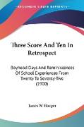 Three Score And Ten In Retrospect