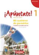 ¡Apúntate!, 2. Fremdsprache, Ausgabe 2008, Band 1, Mi cuaderno de gramática, Grammatik zum Selberschreiben mit eingelegtem Lösungsheft