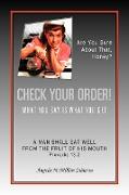 Check Your Order!