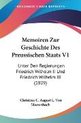 Memoiren Zur Geschichte Des Preussischen Staats V1