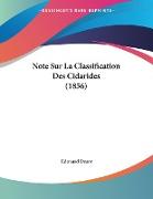 Note Sur La Classification Des Cidarides (1856)